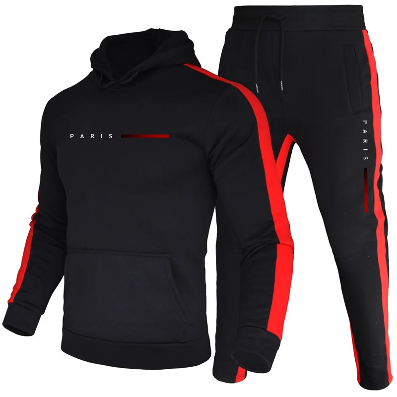 Men'S Fashion Hoodie - طقم هوديز رجالي على الطراز الباريسي،