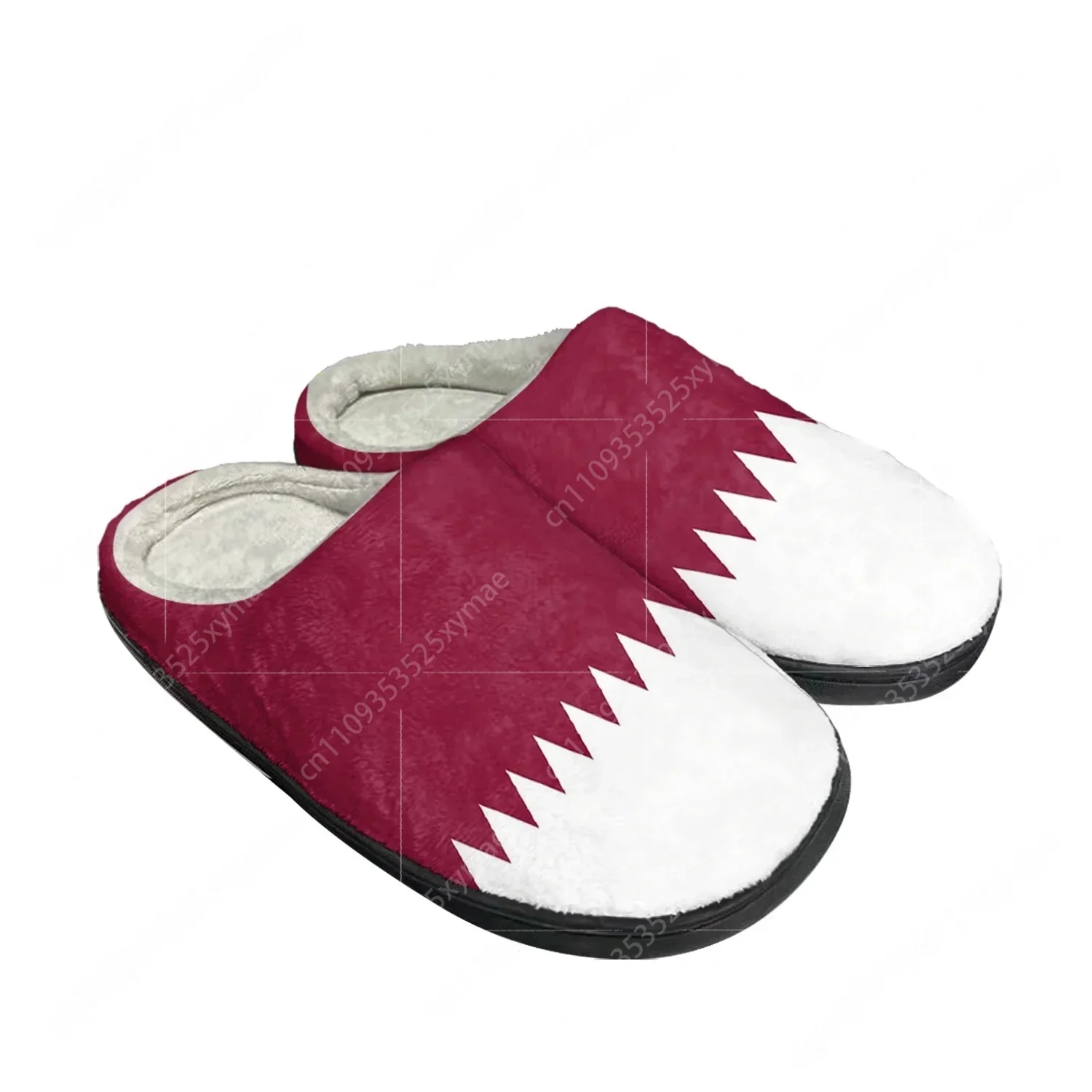 Men'S Fashion Qatar - نعال قطنية مخصصة بتصميم علم قطر