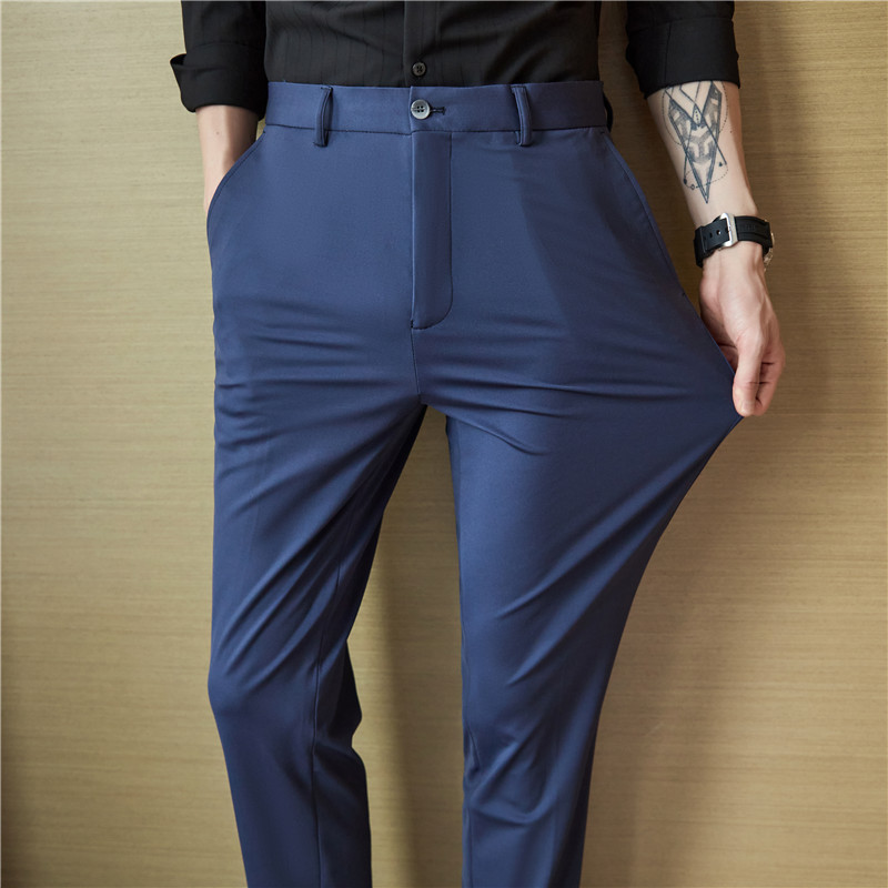 Formal Trouser Stretch - بنطلون رجالي رسمي قابل للتمدد في