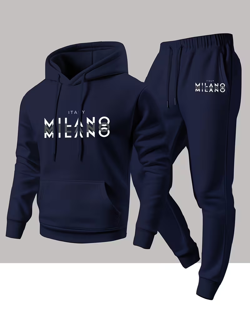 Men'S Fashion Hoodie - طقم رجالي عصري رائج مكون من