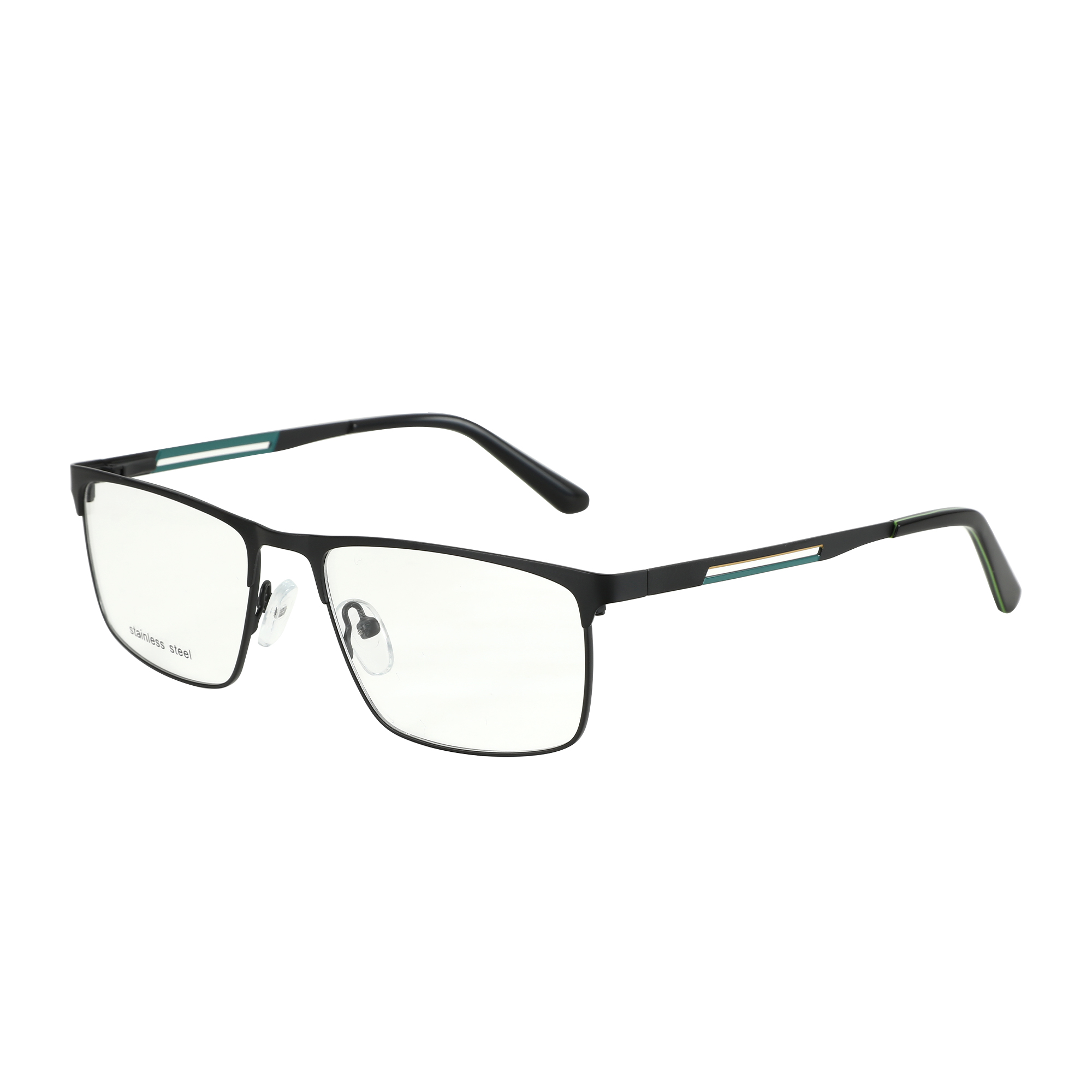 Men'S Fashion Non Prescription Glasses - ZENOTTIC الرجال نصف إطار النظارات البصرية