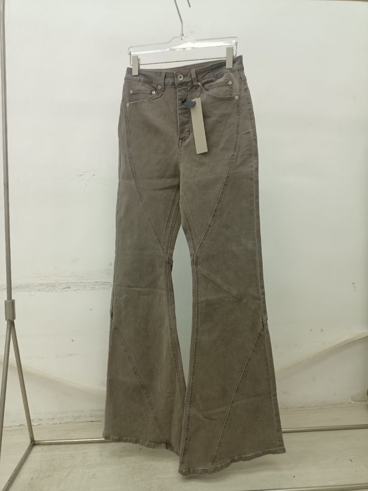 Skinny Jeans Ripped - العلامة التجارية الجديدة ريك الرمال سستة