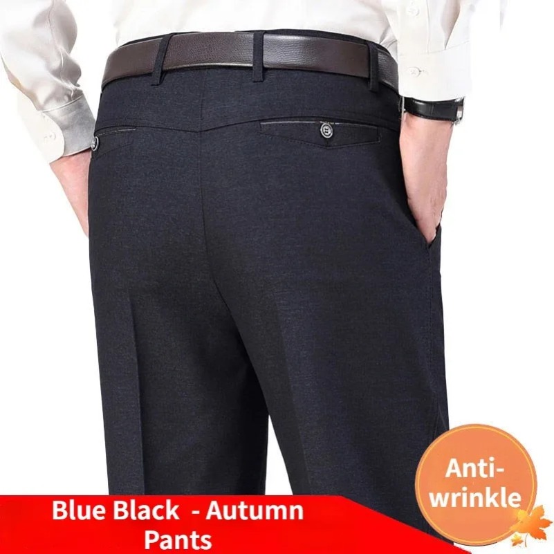 Formal Trouser Stretch - رجل الخريف سميكة رداء غير رسمية