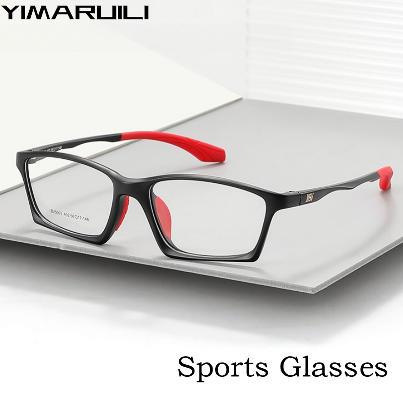 Men'S Fashion Non Prescription Glasses - YIMARUILI-نظارات مربعة خفيفة للغاية للرجال والنساء