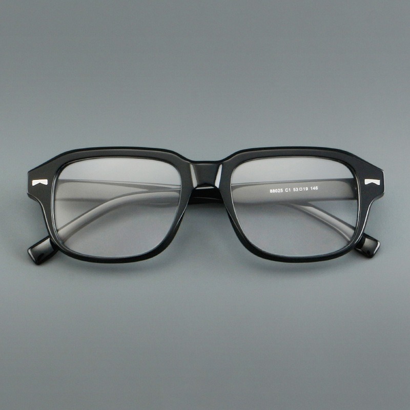 Men'S Fashion Non Prescription Glasses - إطار نظارات بصرية من الأسيتات للرجال