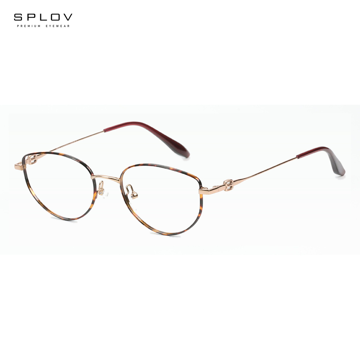 Men'S Fashion Non Prescription Glasses - إطارات نظارات معدنية عتيقة الطراز على