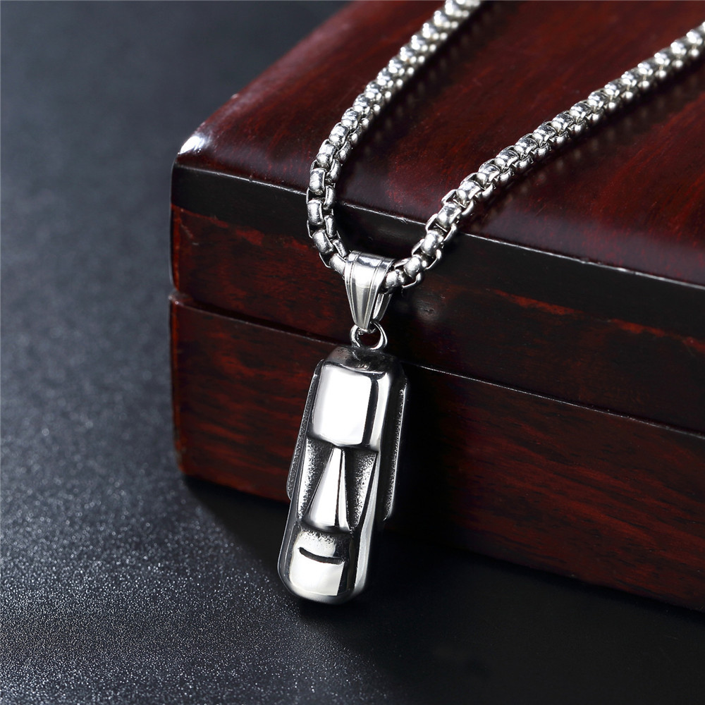 Men'S Fashion Easter - الفولاذ المقاوم للصدأ التيتانيوم جزيرة عيد