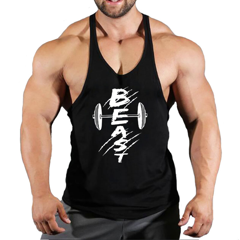 Muscle Tee Workout - الصيف العلامة التجارية اللياقة البدنية تانك
