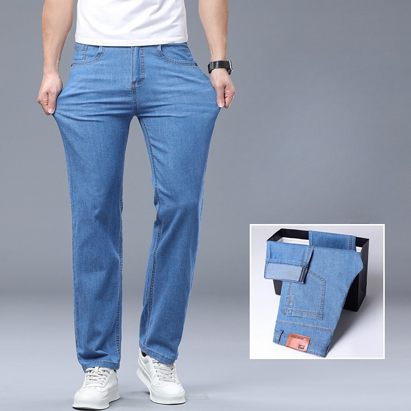 بنطلون جينز رجالي من قماش الدن - مراجعة Skinny Jeans Ripped وسعره