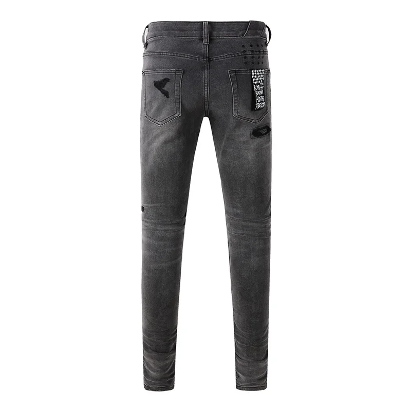 بنطال جينز رجالي عالي الشارع ب - مراجعة Skinny Jeans Ripped وسعره