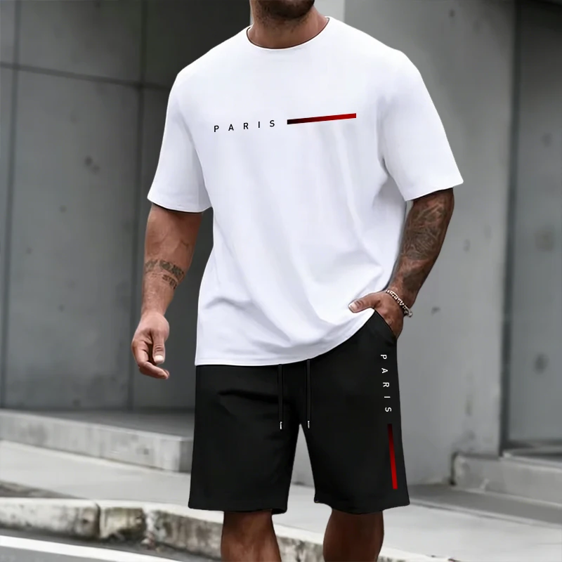 طقم رجالي صيفي عصري بأكمام قصي - مراجعة Mens Fashion Urban وسعره
