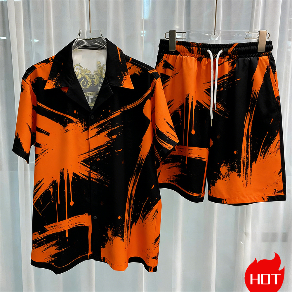 طقم رجالي مطبوع رقميًا من قطعت - مراجعة Mens Fashion Clothes وسعره