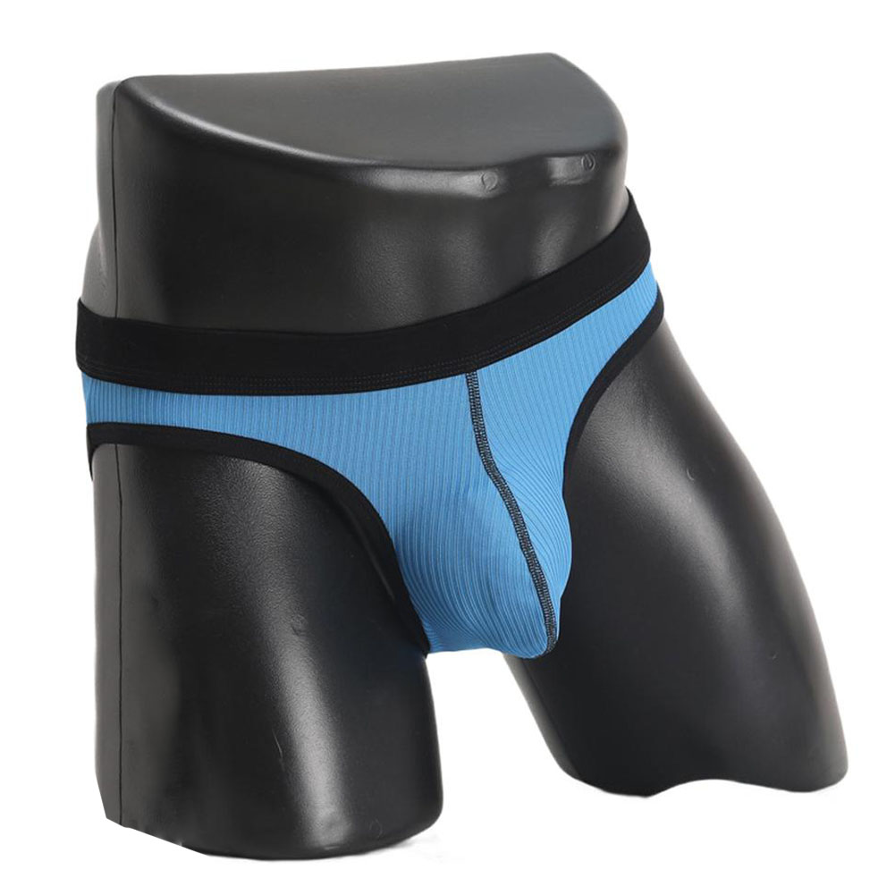سراويل داخلية بلون موحد أزرق د - مراجعة Men'S Fashion Underwear Brands وسعره