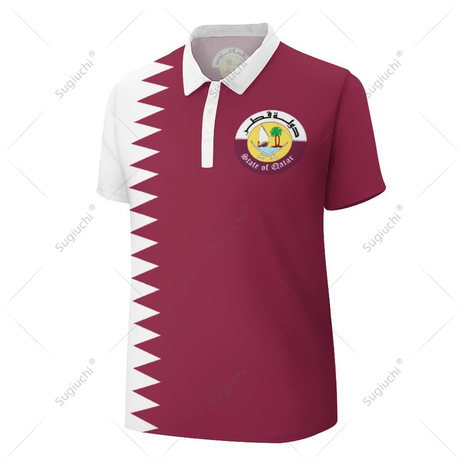 قميص بولو للجنسين بطباعة ثلاثي - مراجعة Men'S Fashion Qatar وسعره