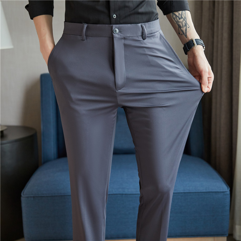 بنطلون رجالي رسمي قابل للتمدد  - مراجعة Formal Trouser Stretch وسعره