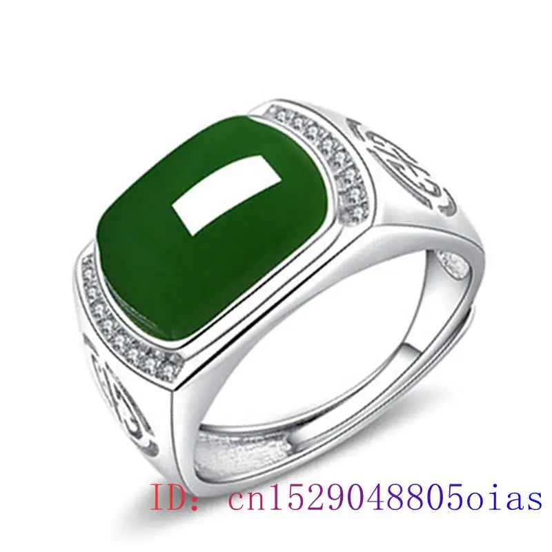 الأخضر اليشم خاتم هدايا أزياء  - مراجعة Men'S Fashion Rings وسعره