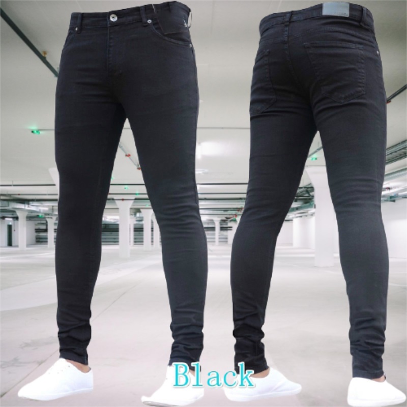 بنطلون جينز رجالي قابل للتمدد  - مراجعة Skinny Jeans Ripped وسعره
