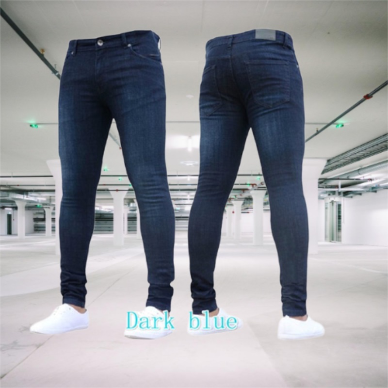 بنطلون جينز رجالي قابل للتمدد  - مراجعة Skinny Jeans Ripped وسعره
