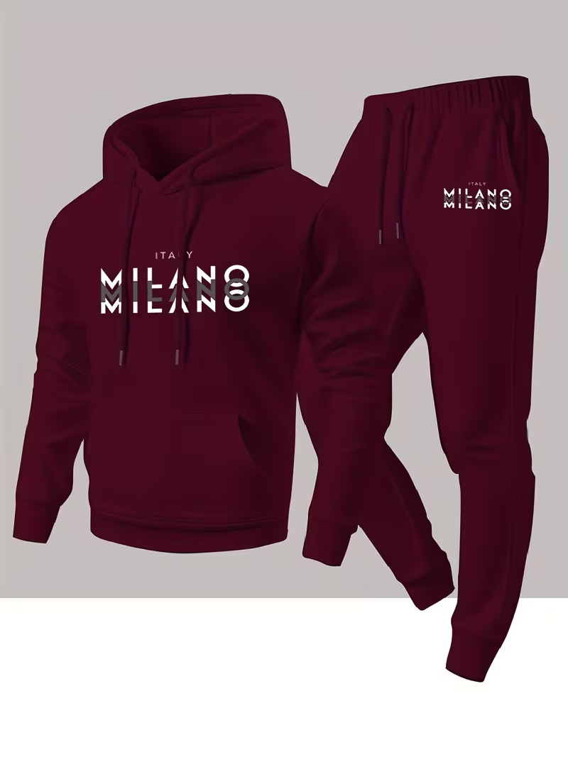 طقم رجالي عصري رائج مكون من قط - مراجعة Men'S Fashion Hoodie وسعره