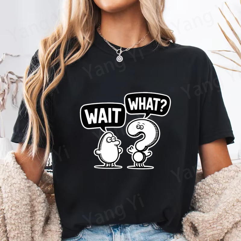 تي شيرت مطبوع عليه علامة استفه - مراجعة Men'S Fashion Questions وسعره