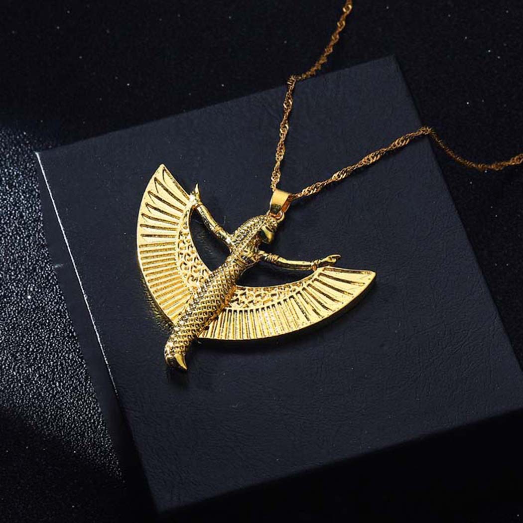 QIAMNI المصرية إلهة إيزيس قلاد - مراجعة Men Fashion Egypt وسعره