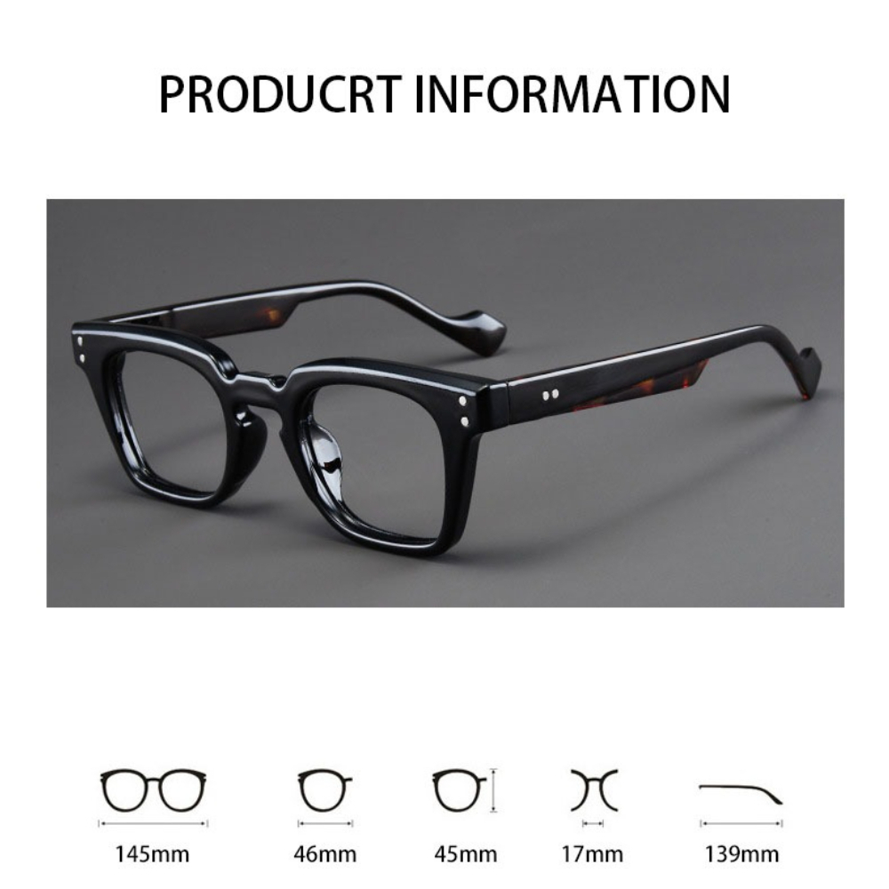 نظارات جديدة بإطار كبير، إطارا - مراجعة Men'S Fashion Non Prescription Glasses وسعره