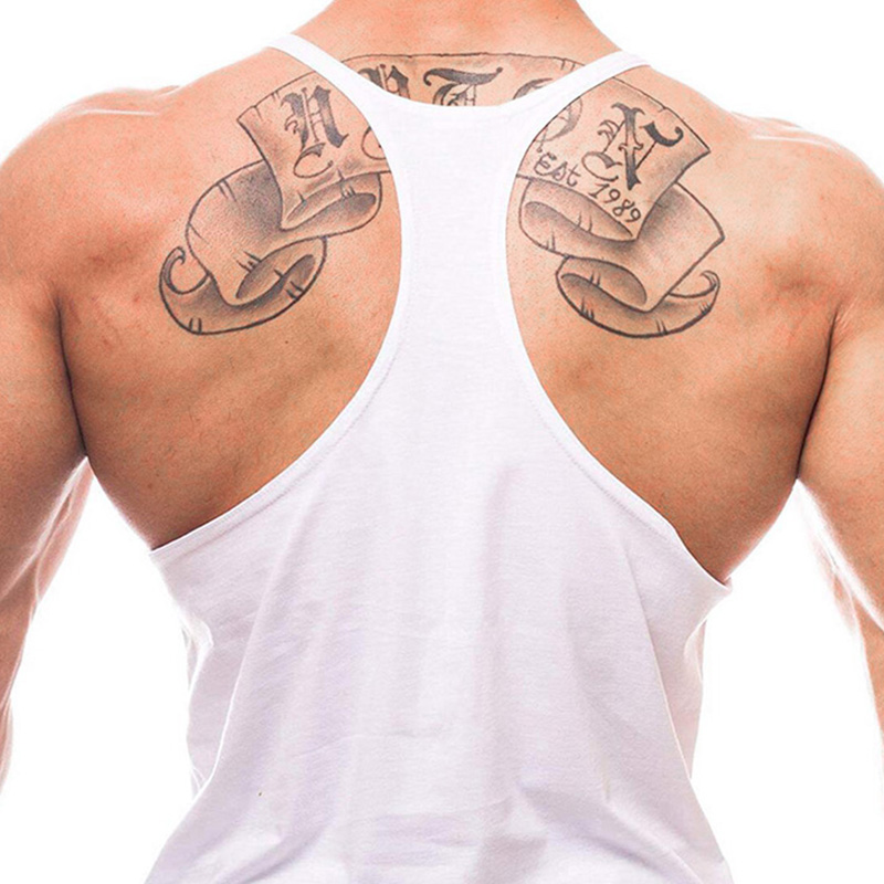 الرجال القطن رياضة ووريورز تان - مراجعة Muscle Tee Workout وسعره