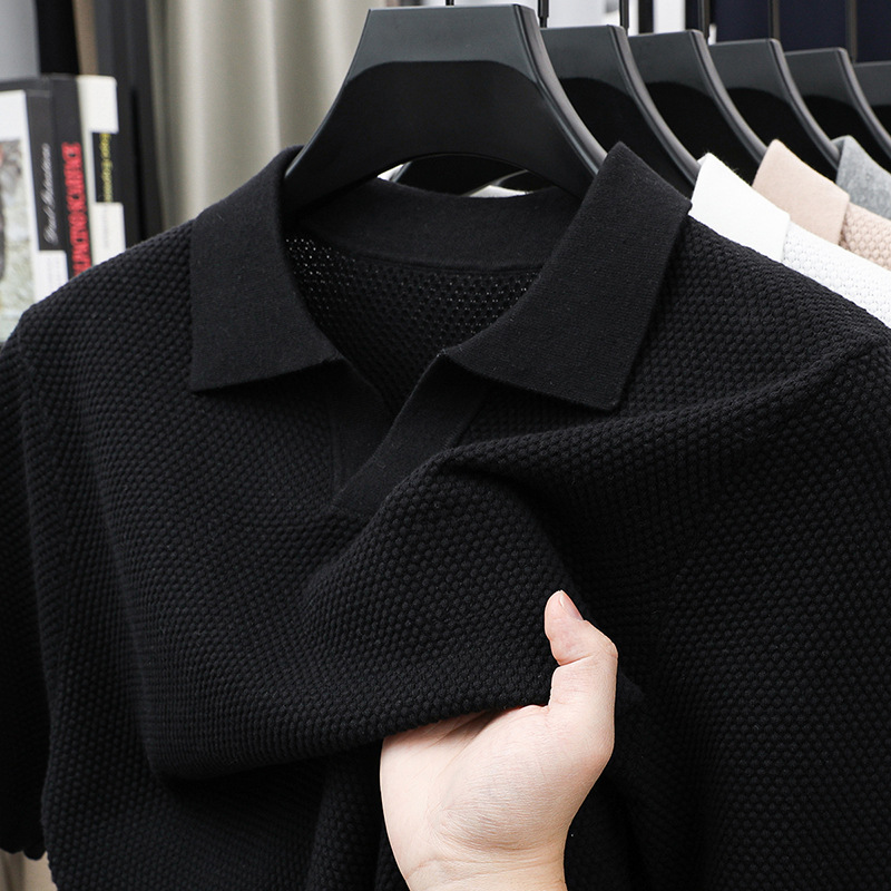 قميص صيفي جديد من القطن بياقة  - مراجعة Men'S Fashion V Neck T Shirts وسعره