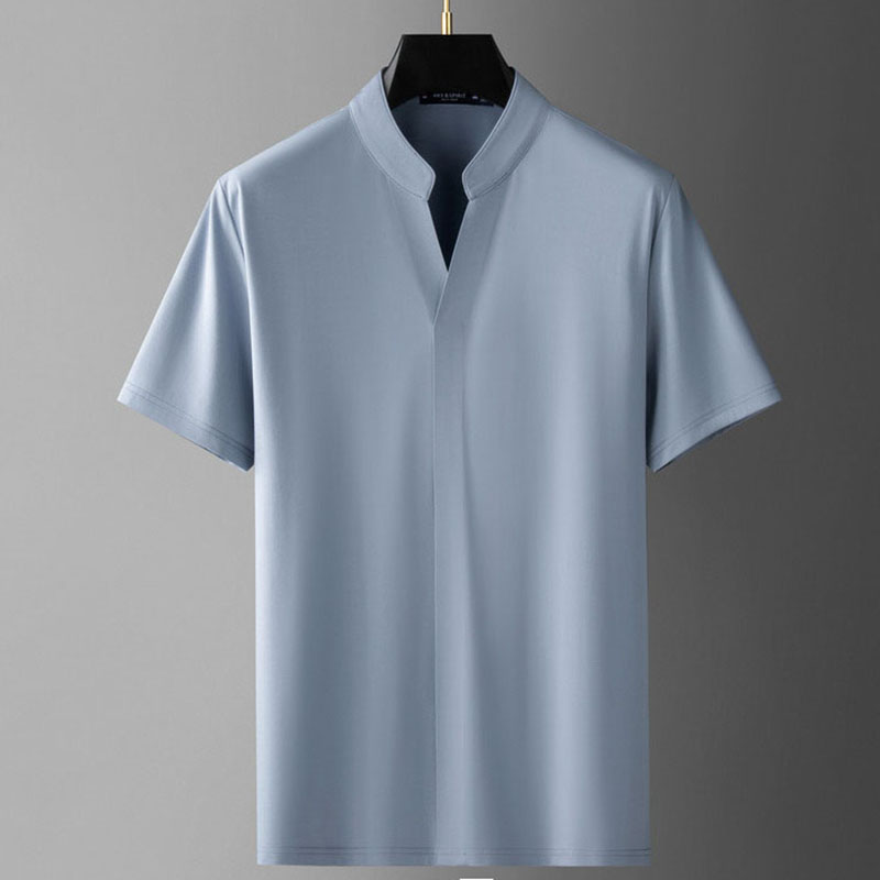 طقم رياضي صيفي أنيق للرجال من  - مراجعة Men'S Fashion V Neck T Shirts وسعره