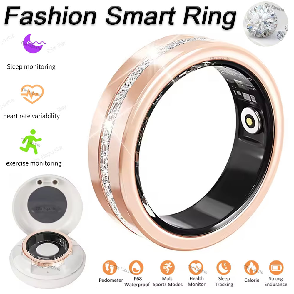 2025 جديد حلقة ذكية سيدة معدل  - مراجعة Men'S Fashion Rings وسعره