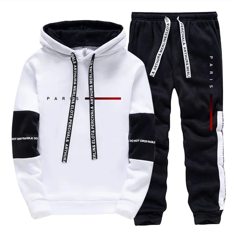 طقم هودي رجالي بتصميم باريسي ع - مراجعة Men'S Fashion Hoodie وسعره
