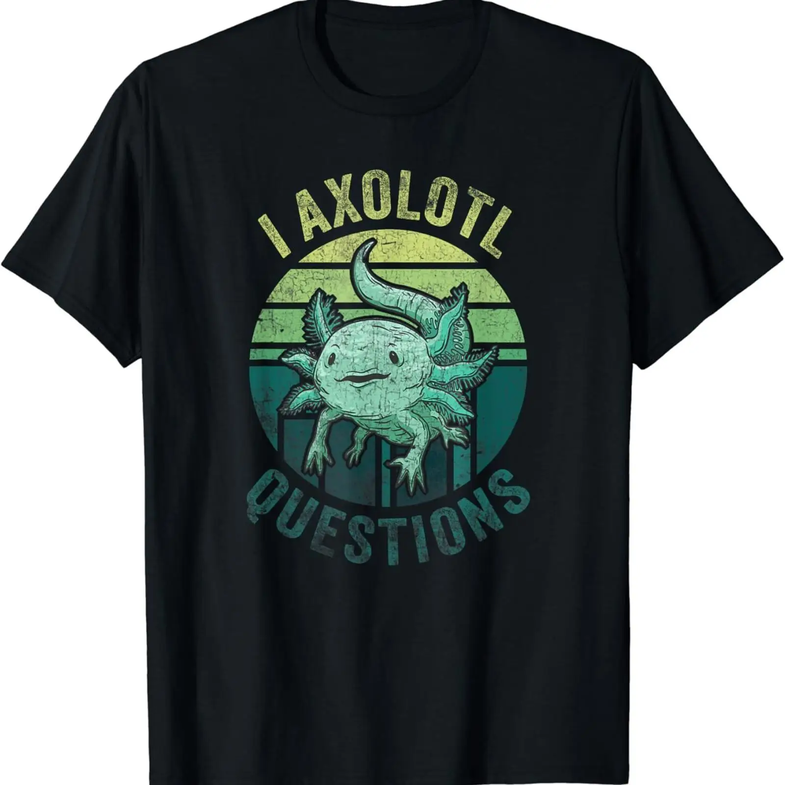 تي شيرت I Axolotl Questions بت - مراجعة Men'S Fashion Questions وسعره