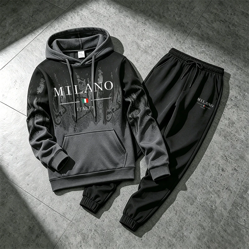 طقم رياضي رجالي جديد لعام 2026 - مراجعة Men'S Fashion Hoodie وسعره