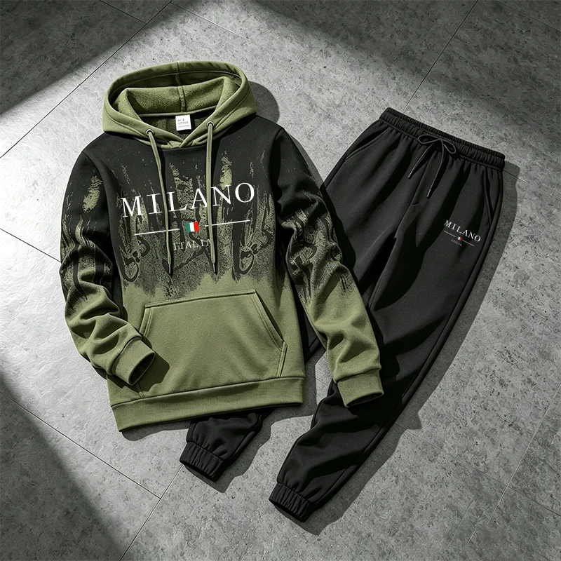 طقم رياضي رجالي جديد لعام 2026 - مراجعة Men'S Fashion Hoodie وسعره
