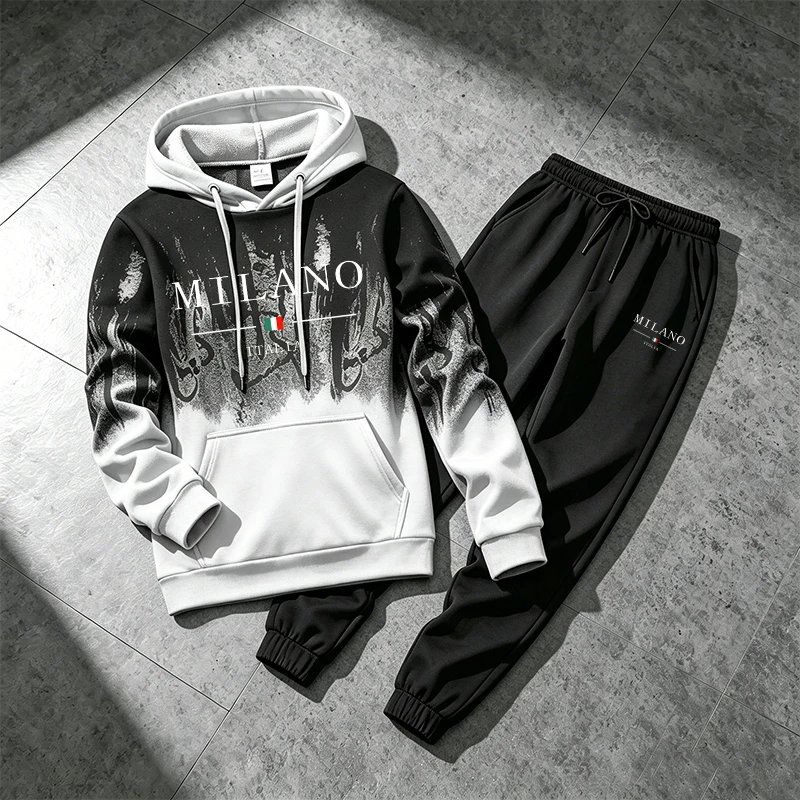 طقم رياضي رجالي جديد لعام 2026 - مراجعة Men'S Fashion Hoodie وسعره