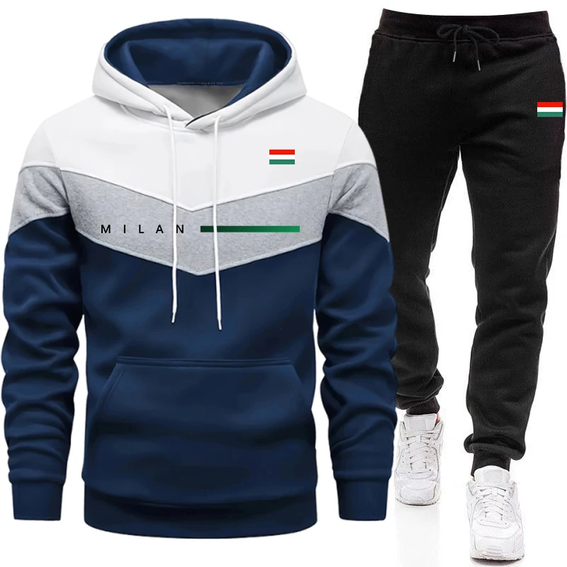 طقم هوديز رجالي على الطراز الإ - مراجعة Mens Fashion Urban وسعره
