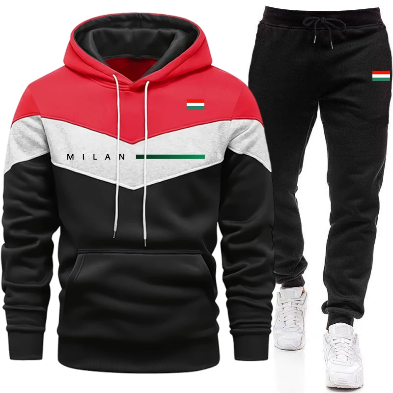طقم هوديز رجالي على الطراز الإ - مراجعة Mens Fashion Urban وسعره