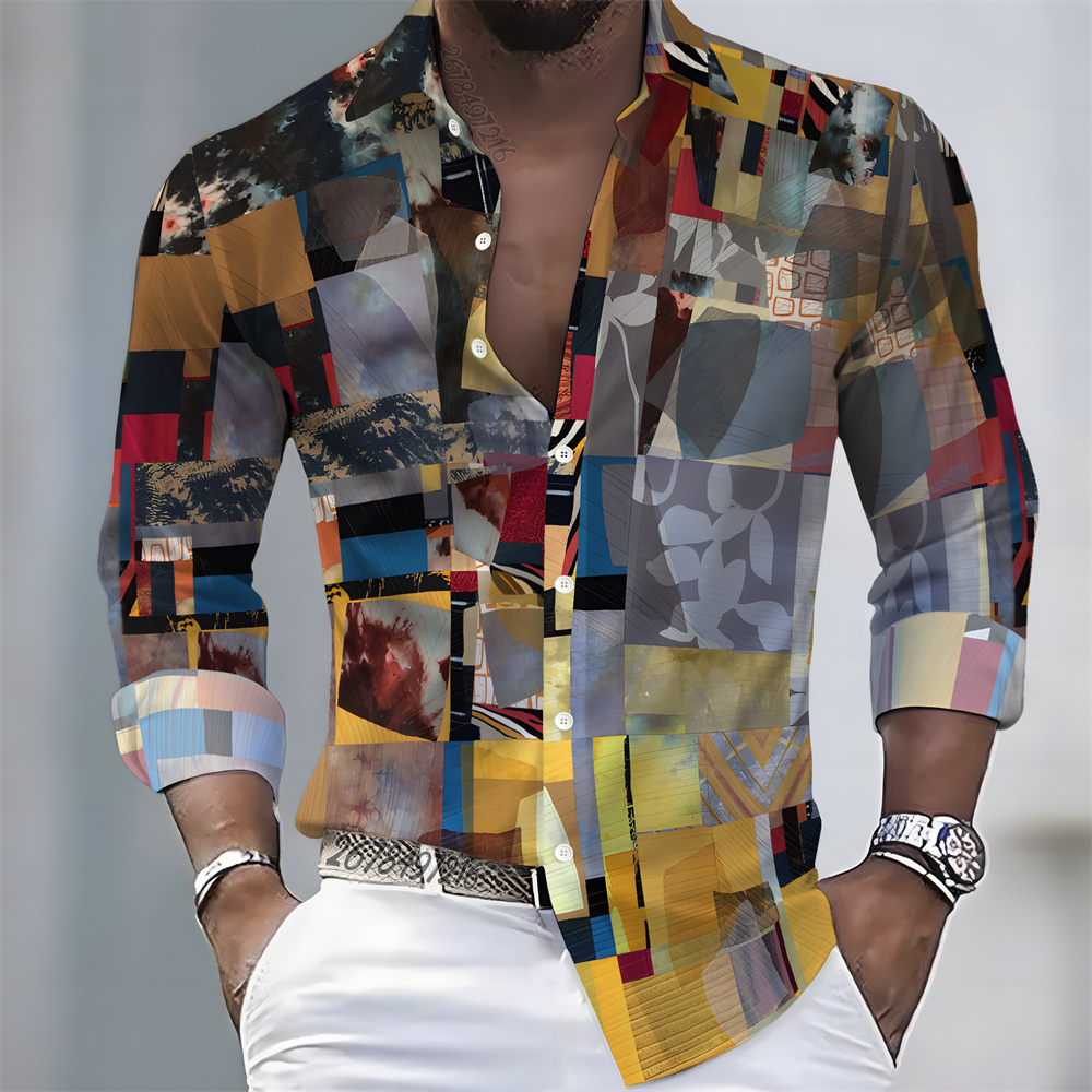 قميص رجالي بأكمام طويلة بتصميم - مراجعة Mens Fashion Clothes وسعره