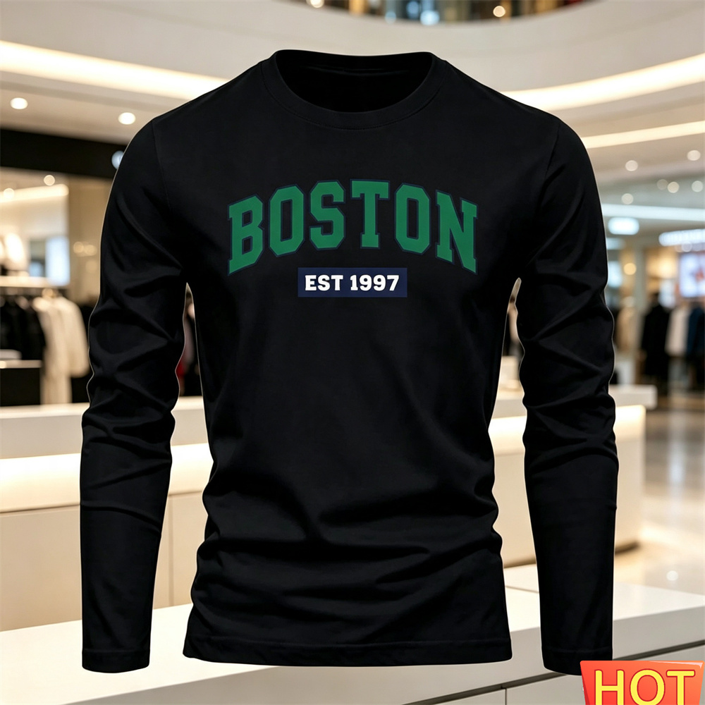 تي شيرت رجالي بأكمام طويلة للخ - مراجعة Mens Fashion Clothes وسعره