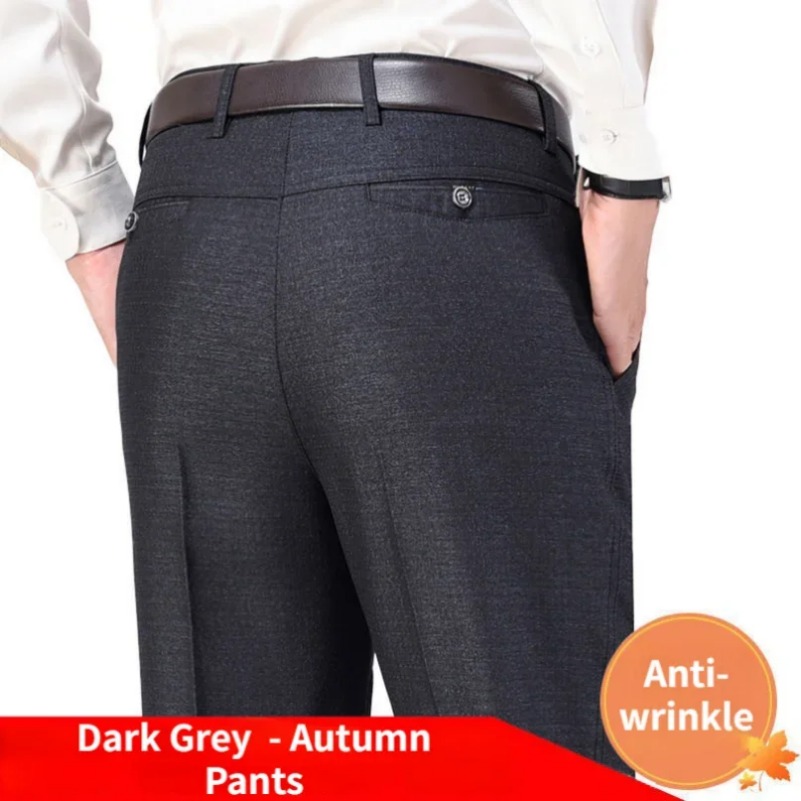 رجل الخريف سميكة رداء غير رسمي - مراجعة Formal Trouser Stretch وسعره