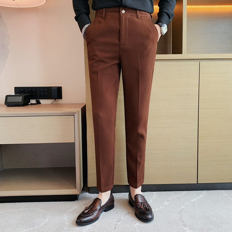 2024 خريف جديد الهراء تمتد الخ - مراجعة Formal Trouser Stretch وسعره