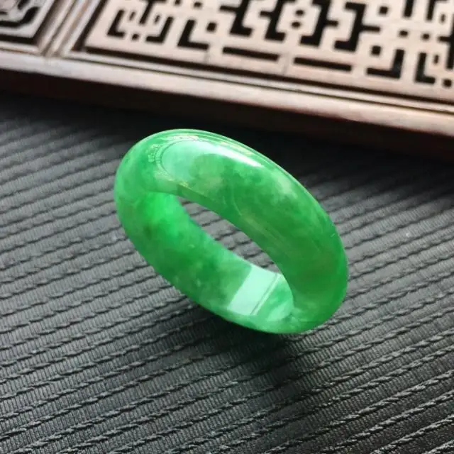 خاتم اليشم الأخضر الطبيعي ، تم - مراجعة Men'S Fashion Rings وسعره