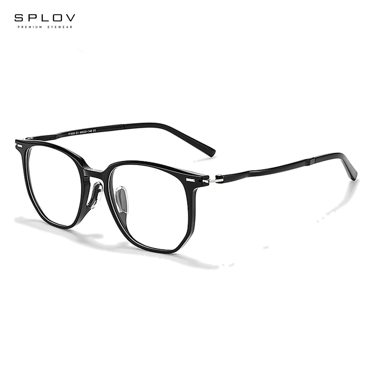 إطار نظارات خفيف الوزن كبير ال - مراجعة Men'S Fashion Non Prescription Glasses وسعره