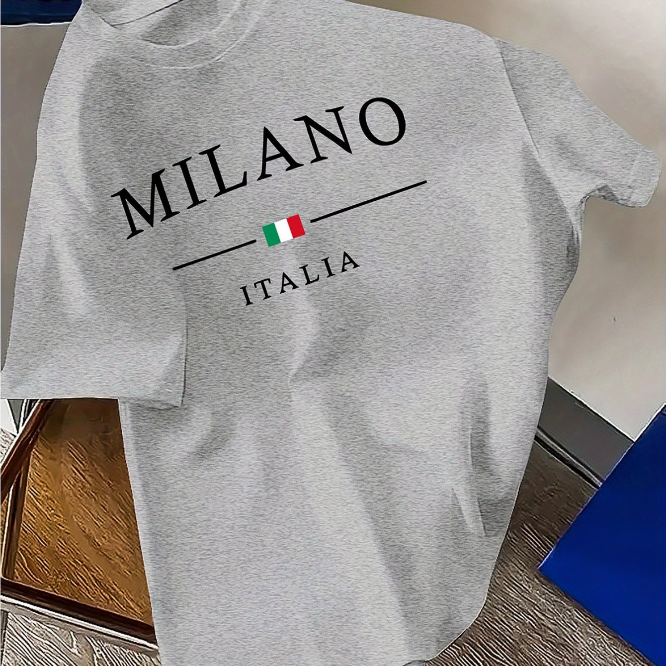 تي شيرت رجالي صيفي كاجوال من ا - مراجعة Milan Men'S Fashion وسعره