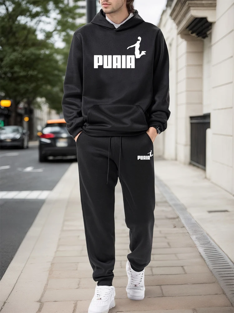 طقم رجالي/هودي/بنطلون خريف وشت - مراجعة Mens Fashion Urban وسعره