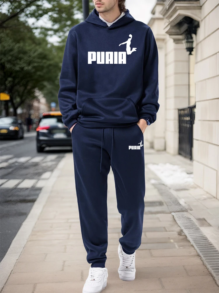 طقم رجالي/هودي/بنطلون خريف وشت - مراجعة Mens Fashion Urban وسعره