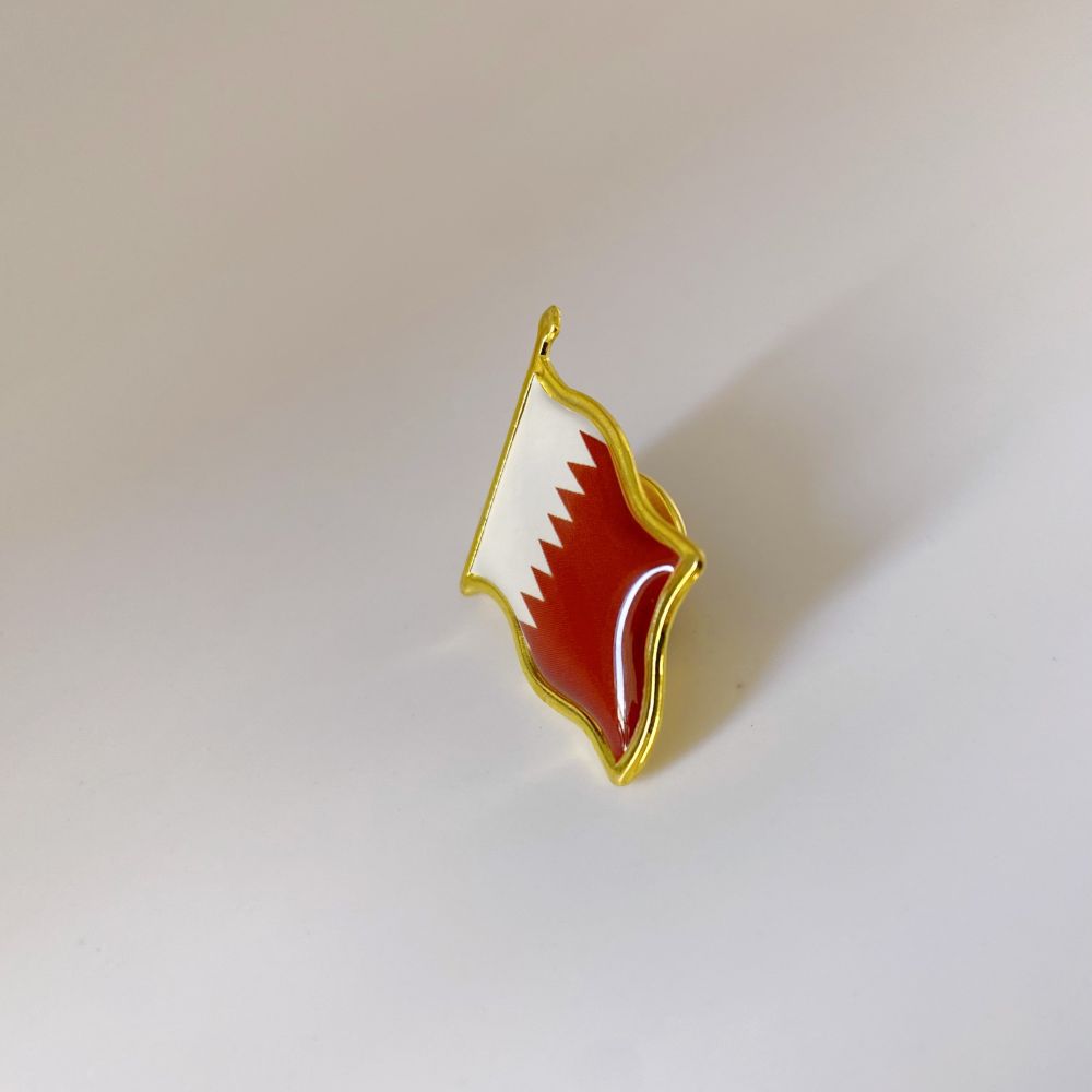 دبوس علم قطر - شارة وطنية معدن - مراجعة Men'S Fashion Qatar وسعره