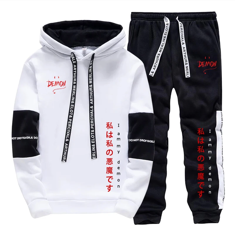 مجموعة هوديز وبنطلونات رياضية  - مراجعة Men'S Fashion Hoodie وسعره