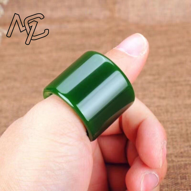 الطبيعية حجر اليشم الأحمر خاتم - مراجعة Men'S Fashion Rings وسعره