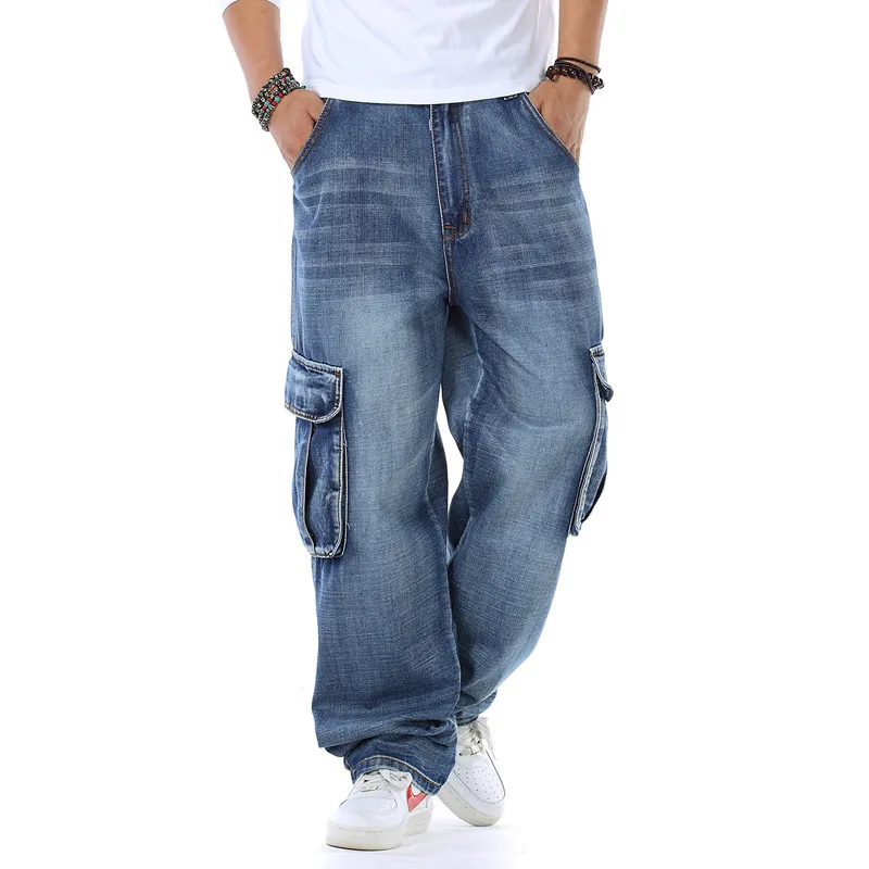 رجل فضفاض الجينز الربيع والخري - مراجعة Men'S Fashion For Fat Guys وسعره